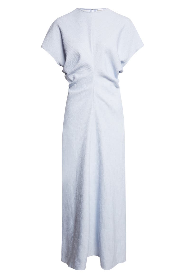 Crinkle Texture Knit Maxi Dress