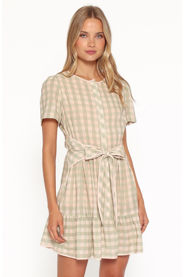 Lorry Tie Front Minidress