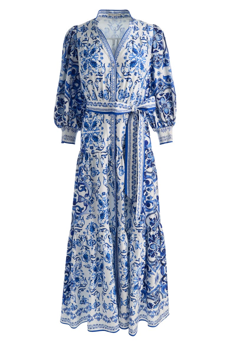 Cora Voluminous Tiered Maxi Dress