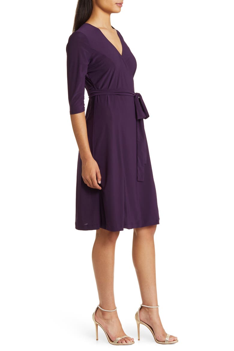 Essential Midi Wrap Dress