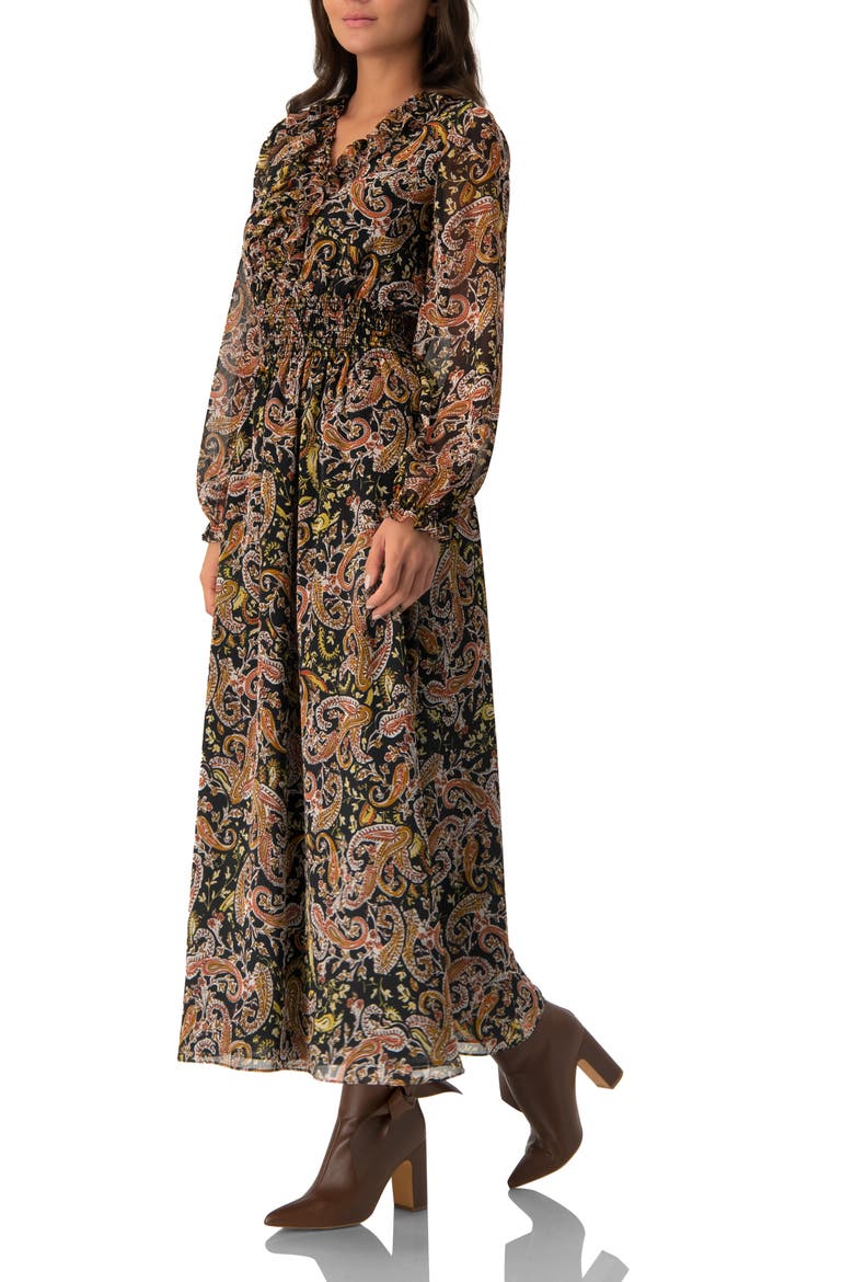 Long Dress with Smock Detail