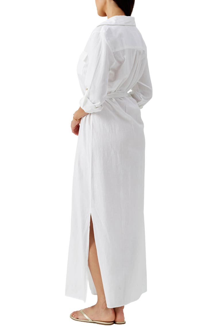 Darcy Button-Up Cover-Up Dress