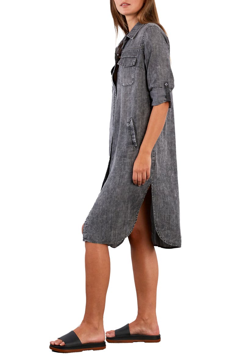 Long Sleeve Denim Shirtdress