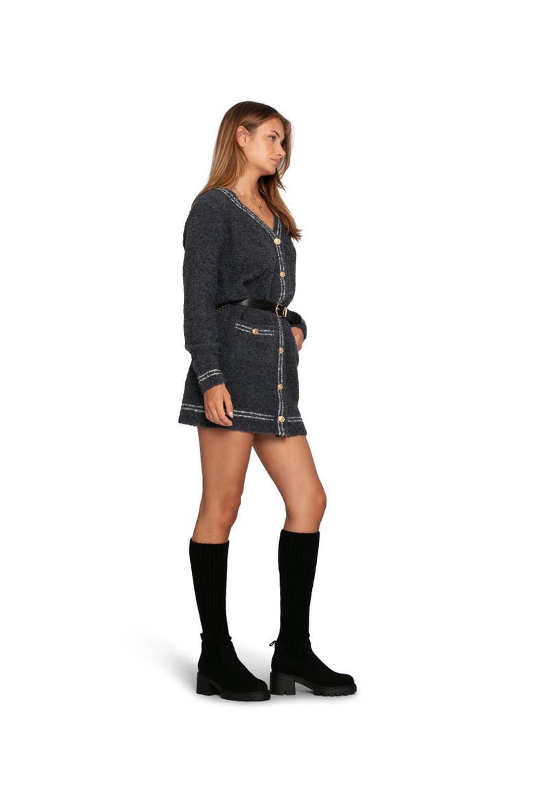 Cute In This Mini Cardigan Dress