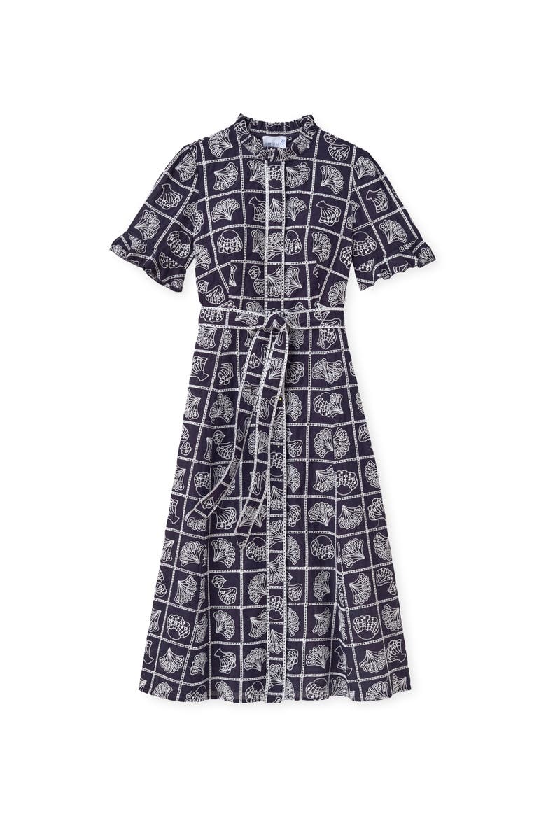 Aria Eyelet Midi Dress