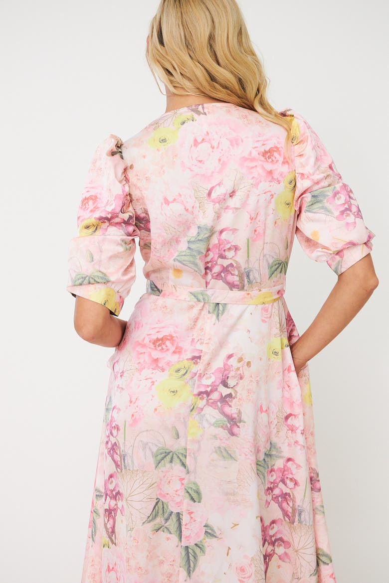 Kaylacras Floral Print Maxi Dress