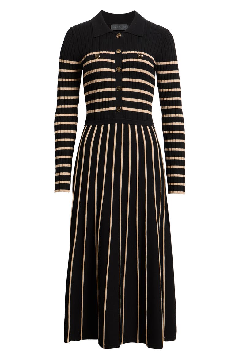 The Elodie Long Sleeve Rib Maxi Dress