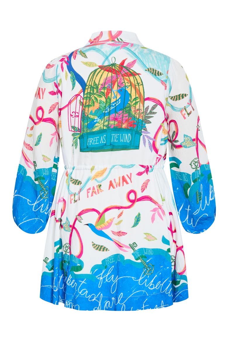 Tahlia Allover Print Minidress