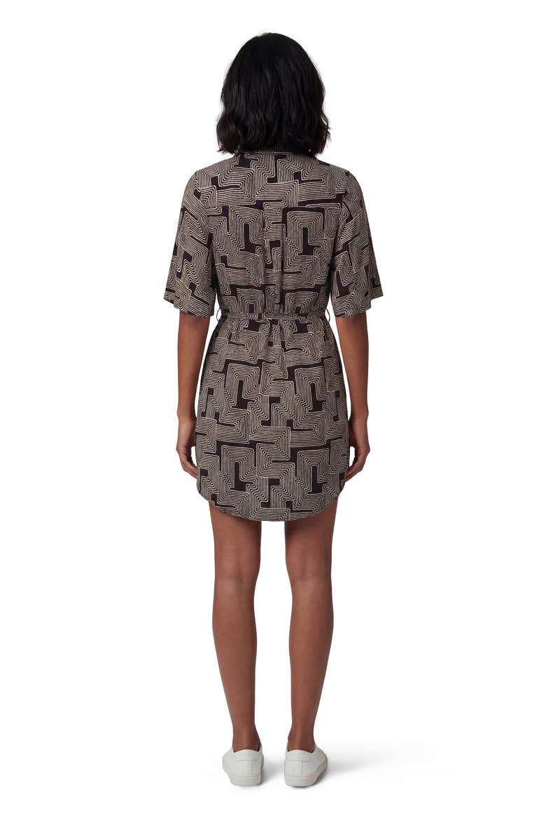 Inter Twine Womens Wrap Shirt Dress