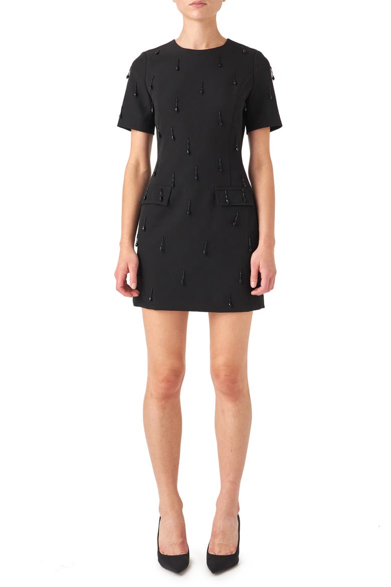 Beaded Fringe Minidress