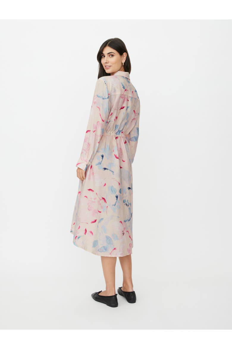 MaNova Floral Print Midi Dress