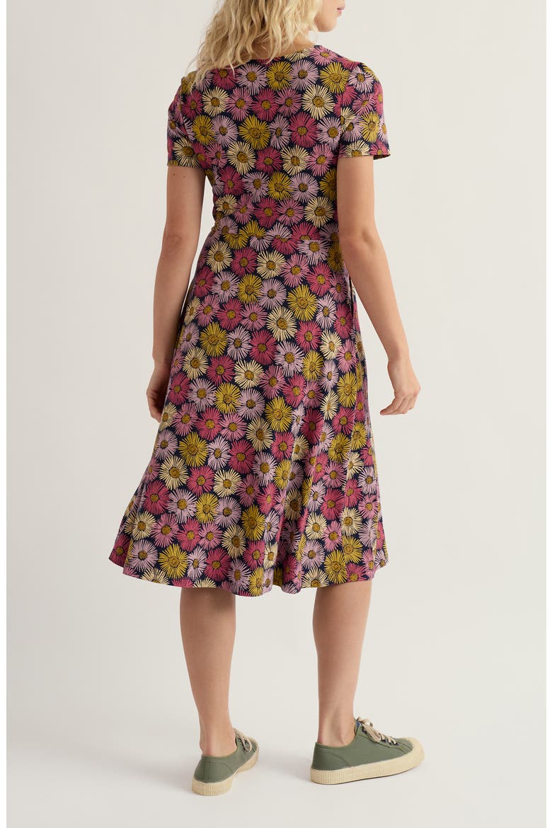 April Stretch Organic Cotton Fit & Flare Dress