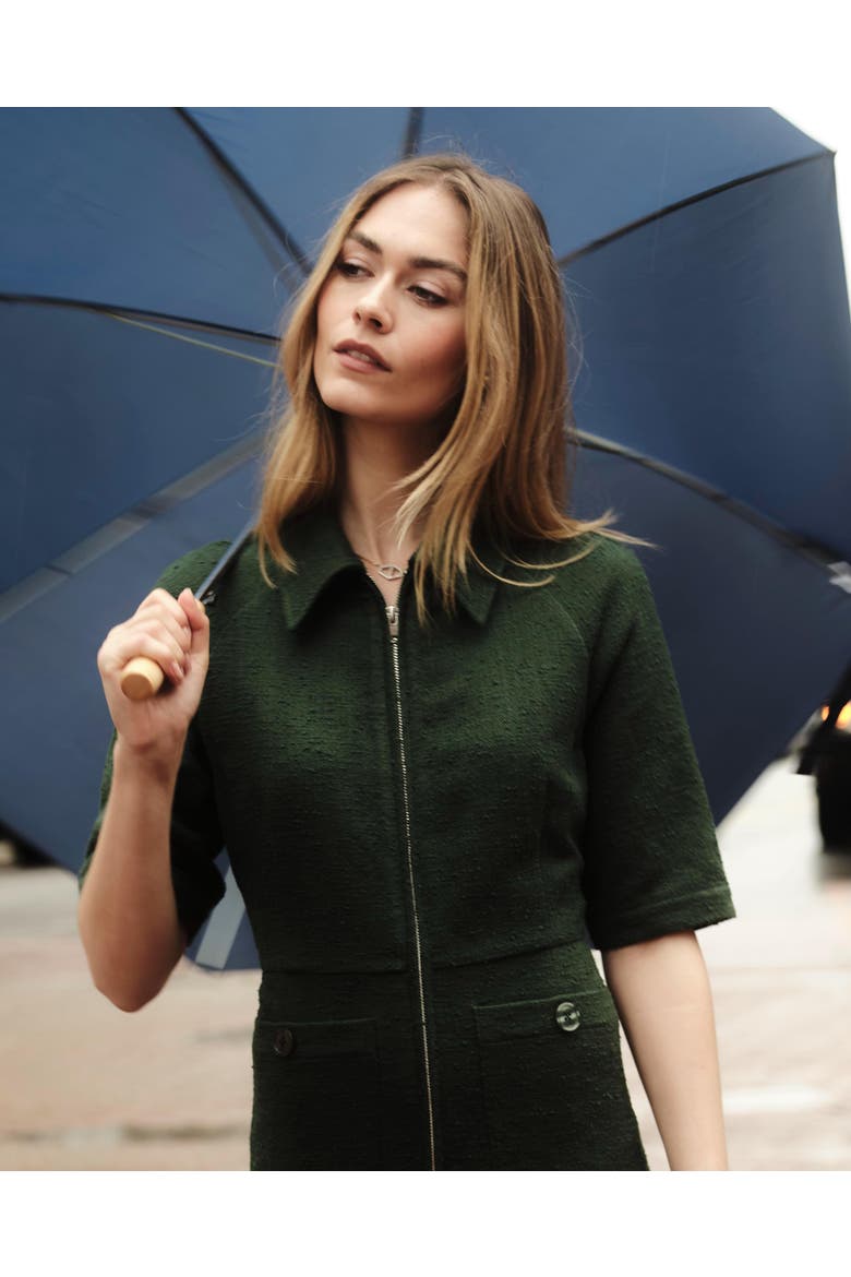 Reanna Bouclé Midi Dress
