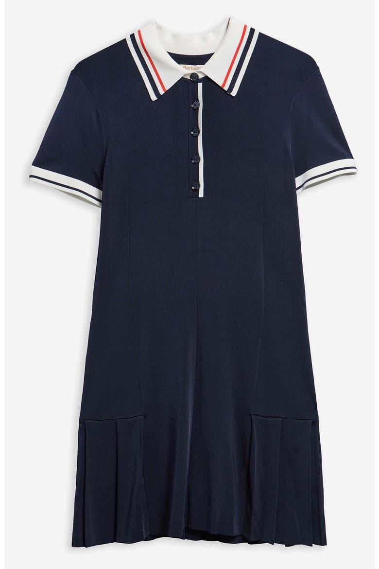 Hollington Knit Polo Minidress