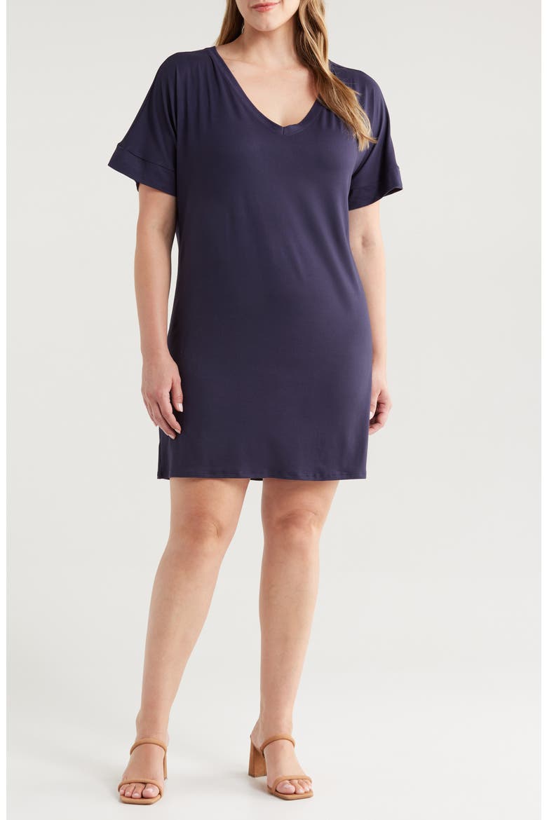 Loose Fit Jersey T-Shirt Dress