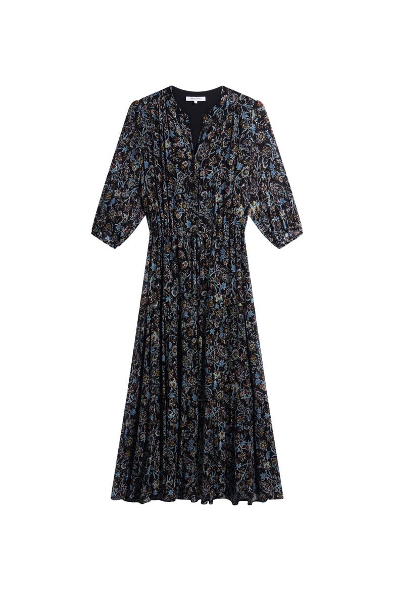 Corie Floral V-Neck Maxi Dress