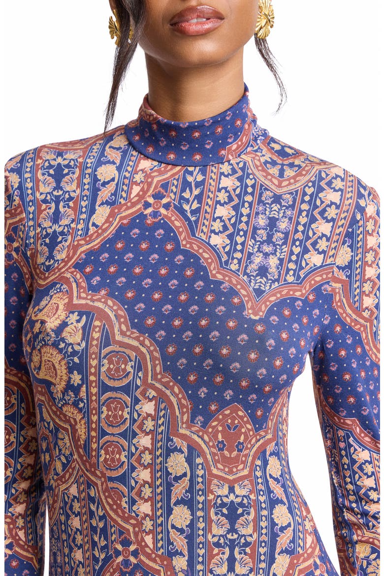 Long Sleeve Jersey Maxi Dress
