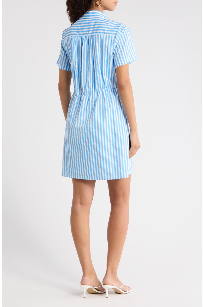 Saida Kenda Striped Shift Minidress