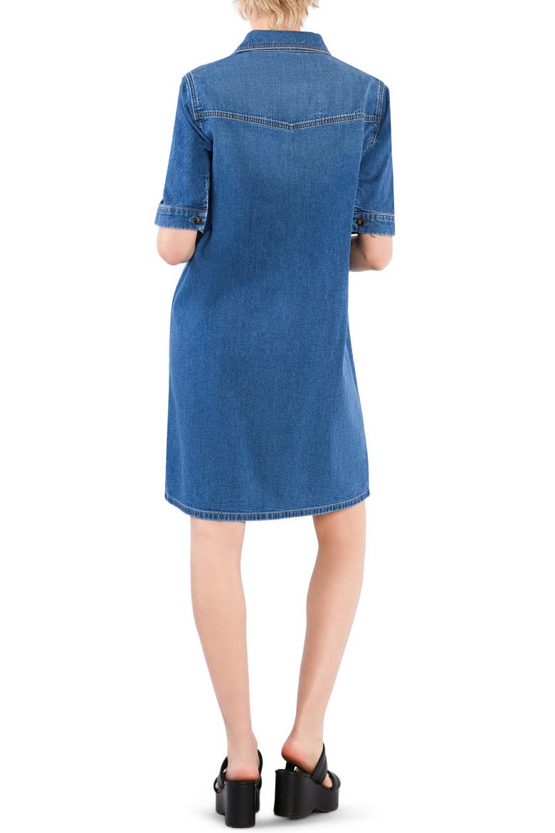 Cora Denim Shirtdress