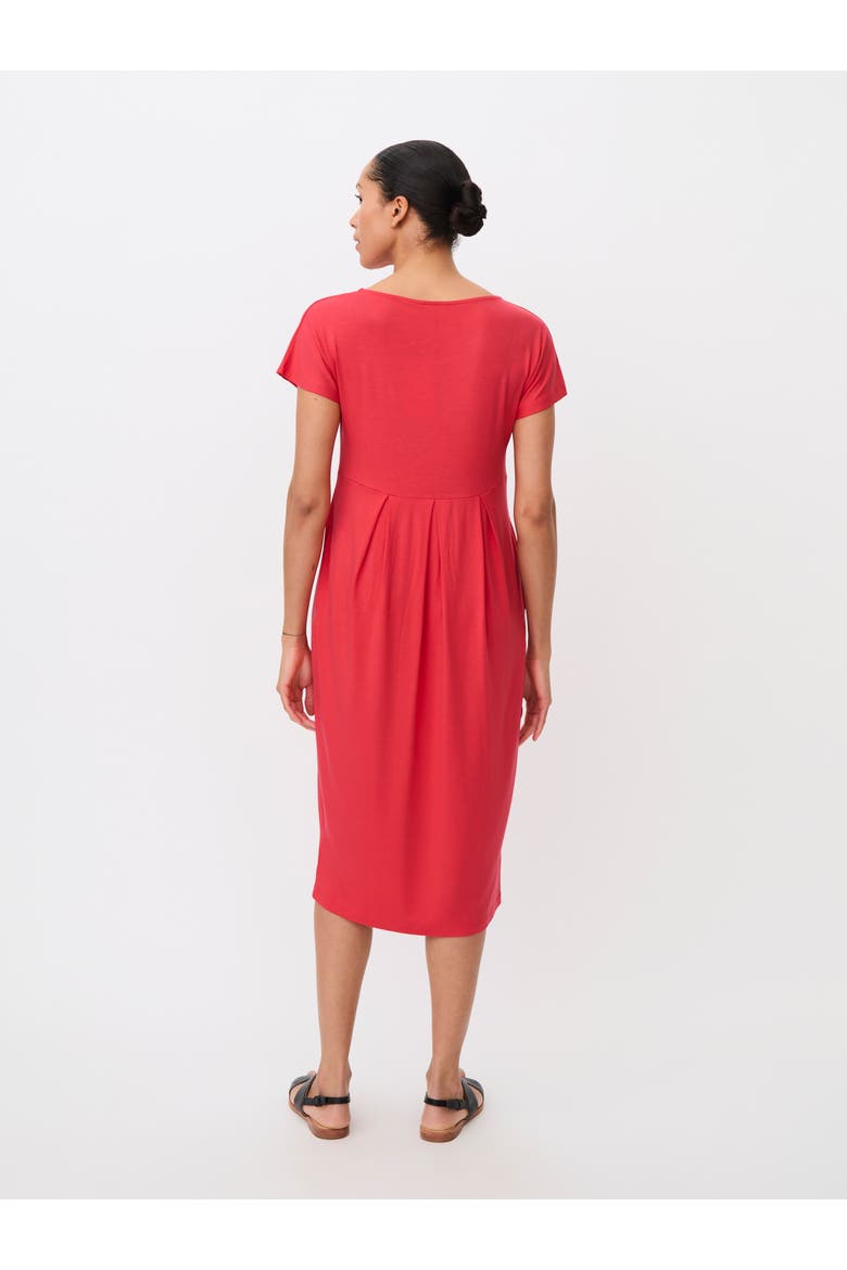Gathered Waist Midi Dress