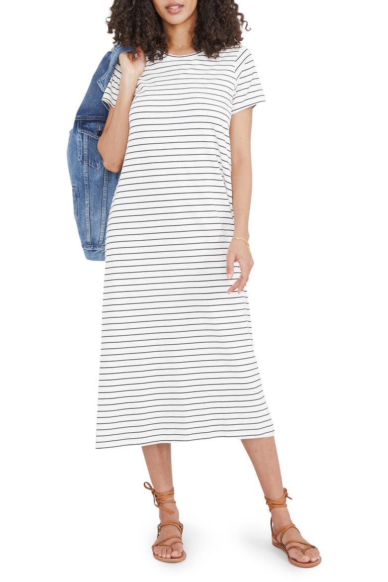 The Easygoing Nursing Maxi T-Shirt Dress