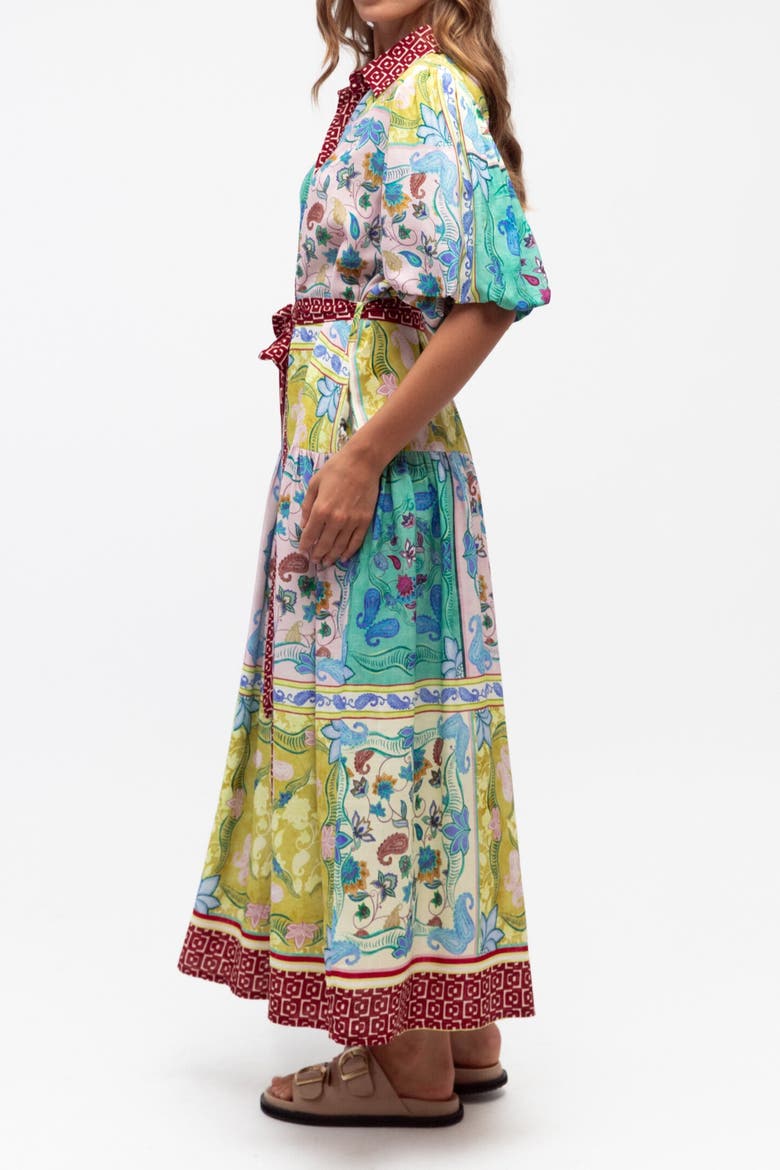Garden Mosaic Maxi Dress