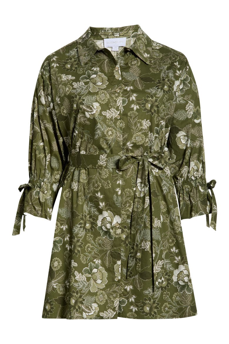 Emelia Hazelton Floral Cotton Shirtdress
