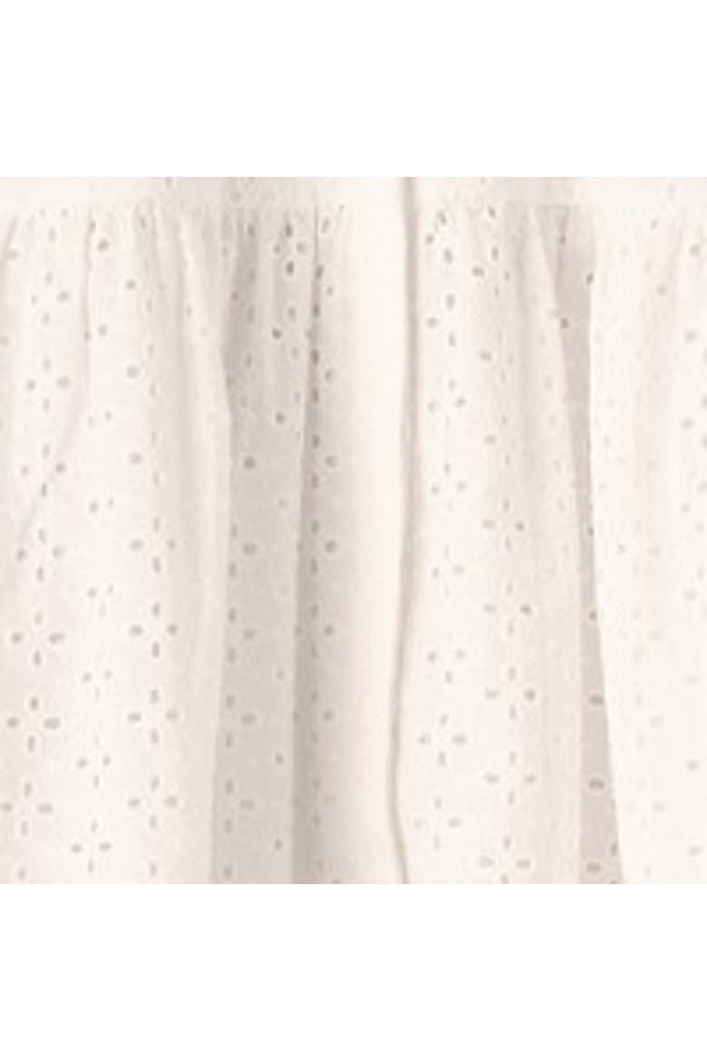 Long Sleeve Broderie Midi Dress