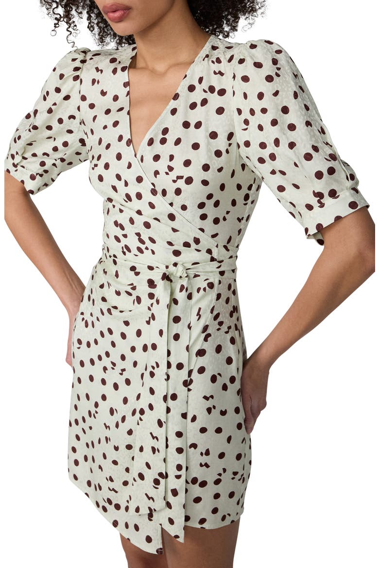 Lana Polka Dot Minidress