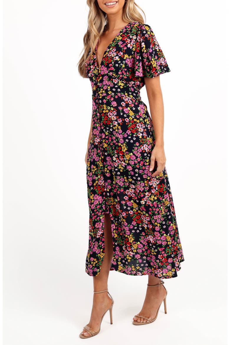 Owena Floral Midi Dress