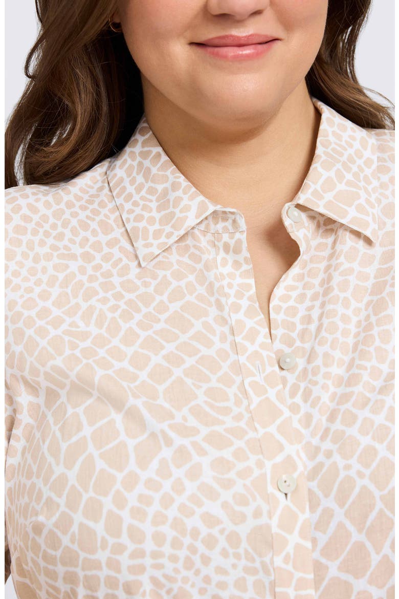 Abby Belted Linen Blend Shirtdress