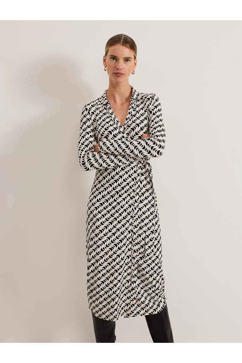 Gina Geo Wrap Dress