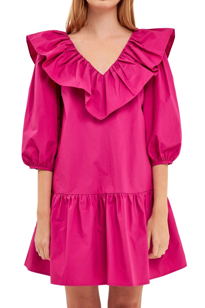 Ruffle Minidress