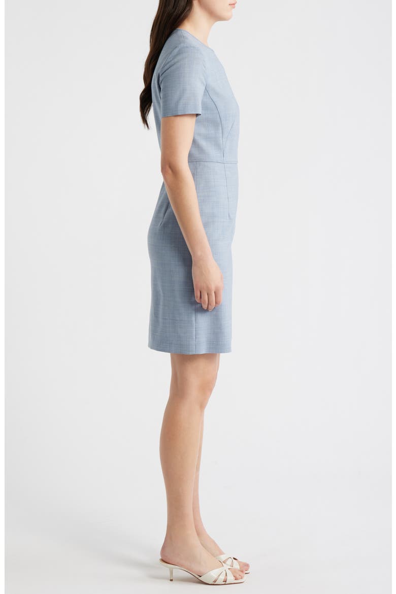 Dunera Virgin Wool Sheath Dress