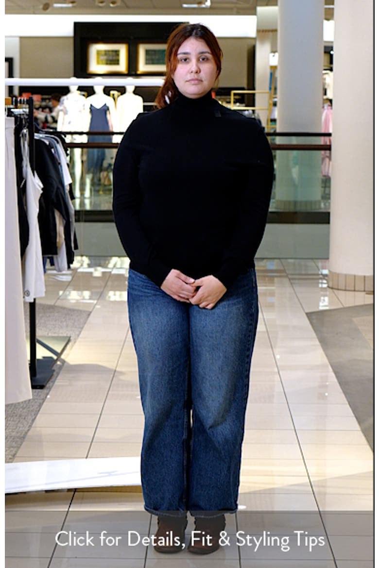 Angel Silk & Wool Blend Turtleneck Sweater