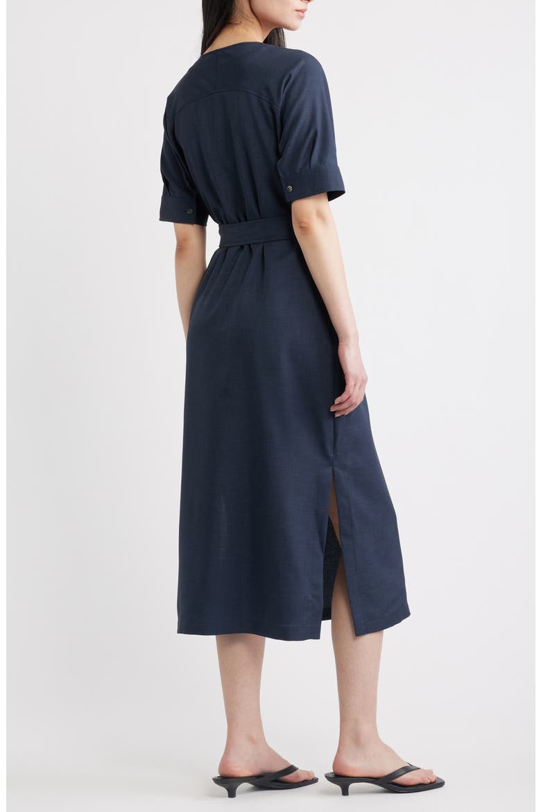 City Midi Shirtdress