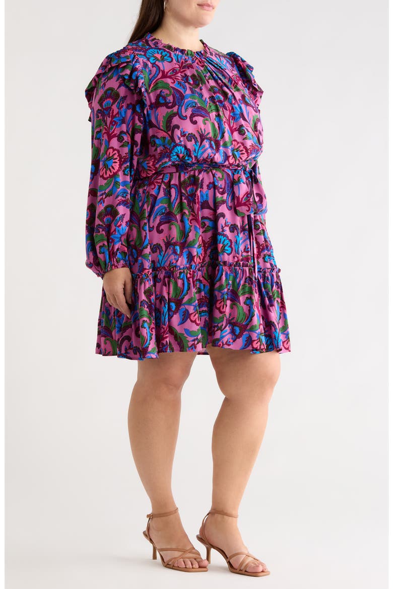 Valier Floral Long Sleeve Dress
