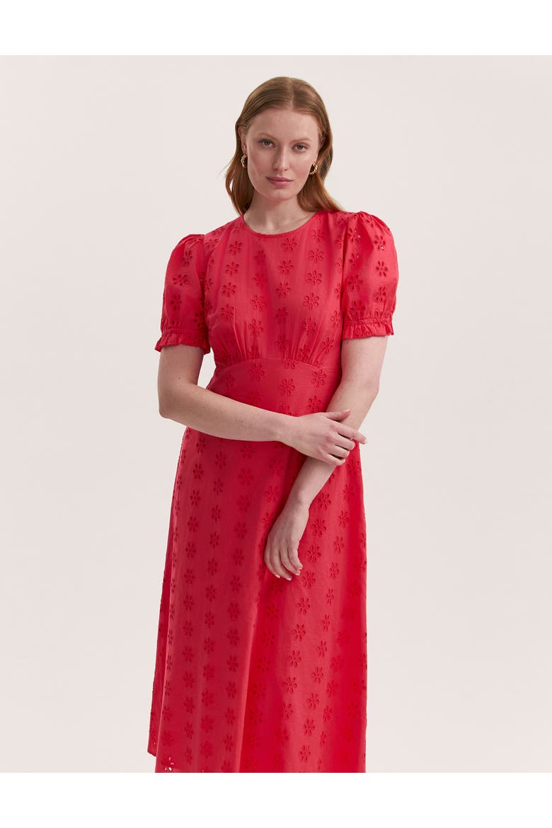 Mela Cotton Midi Tea Dress