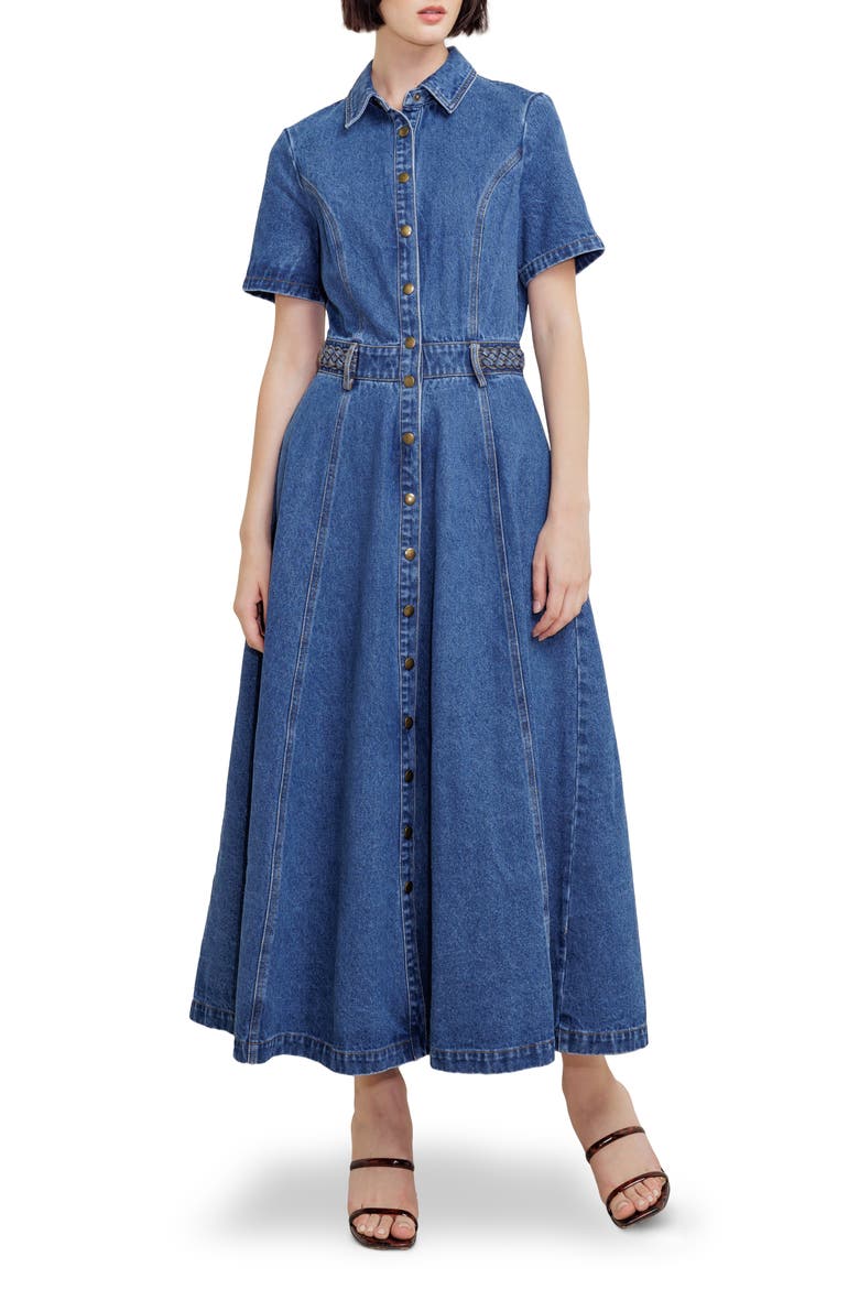 Denim Maxi Dress