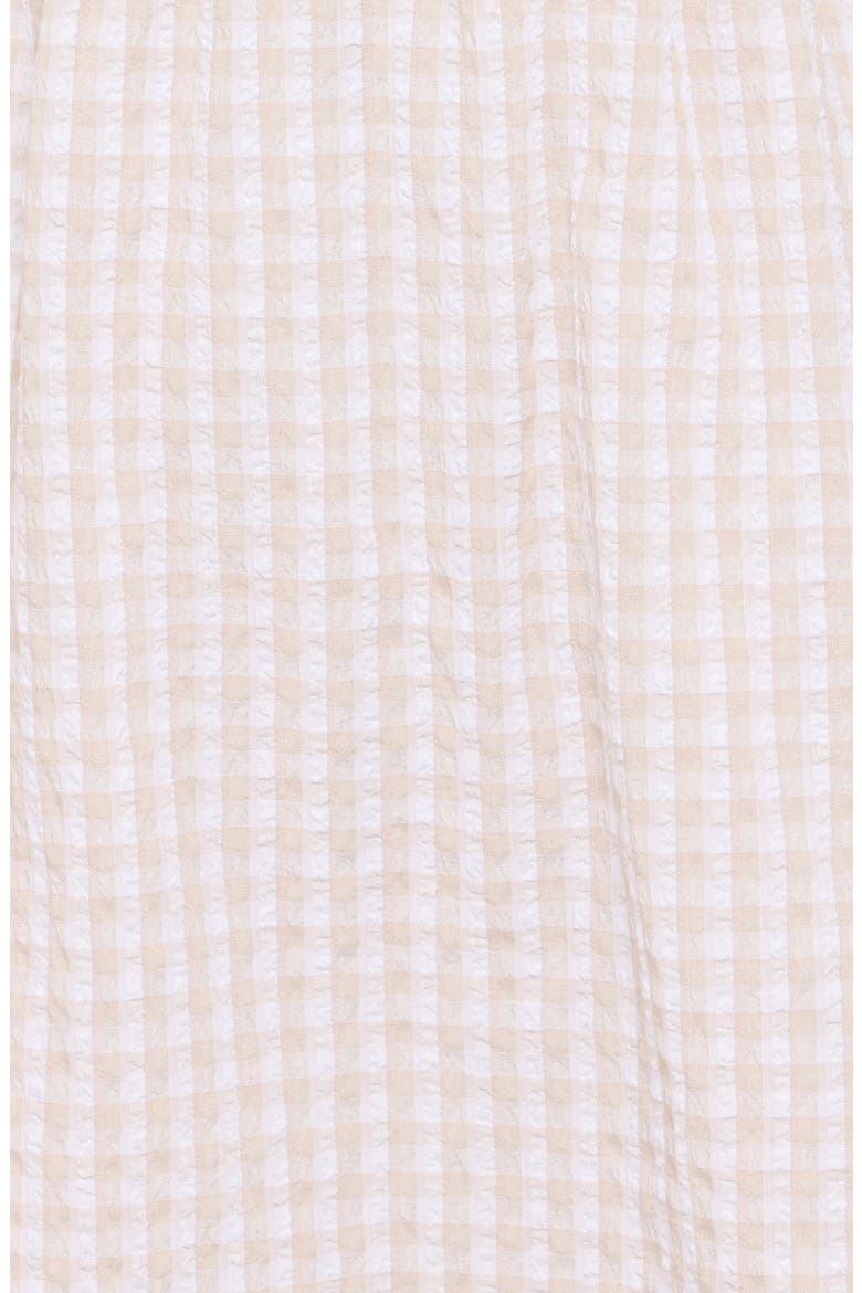 Cadhla Print Cotton Blend Minidress