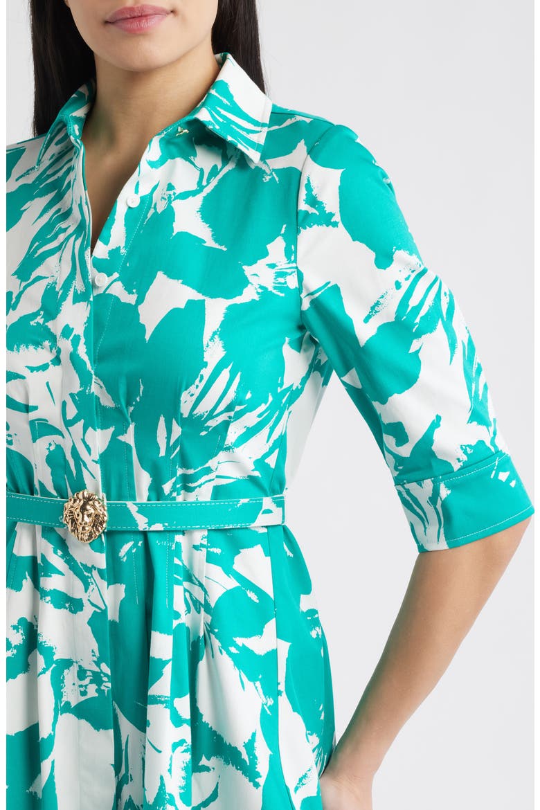 Floral Print Midi Dress