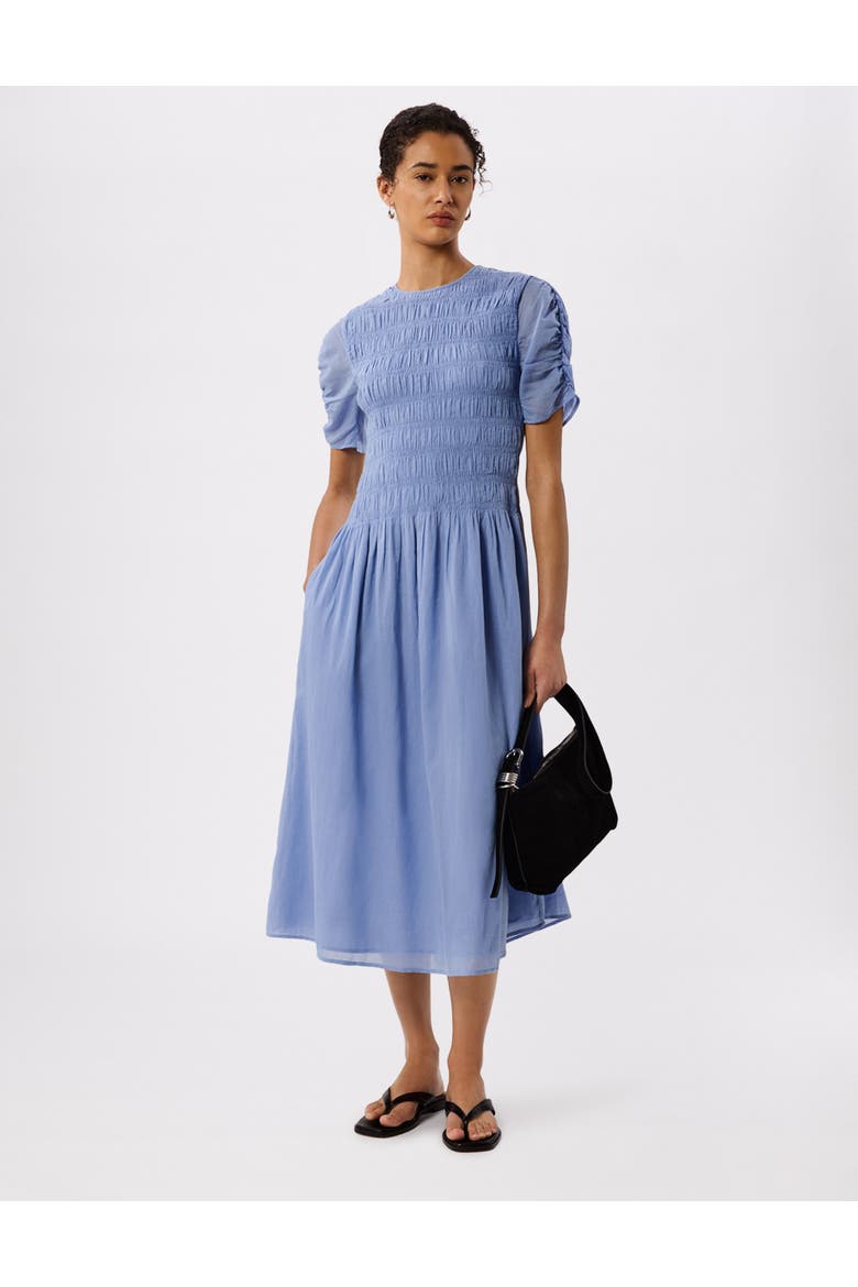 Avery Smocked Midi Dress