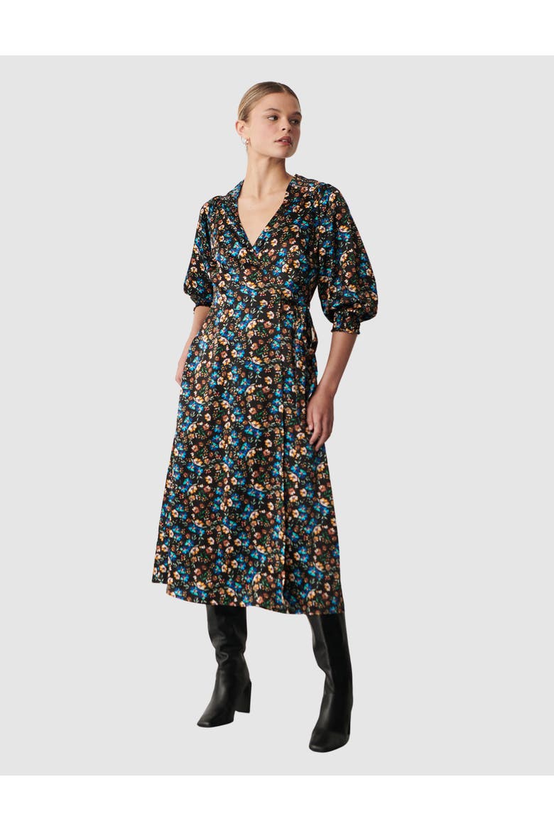Kiera Floral Midi Dress