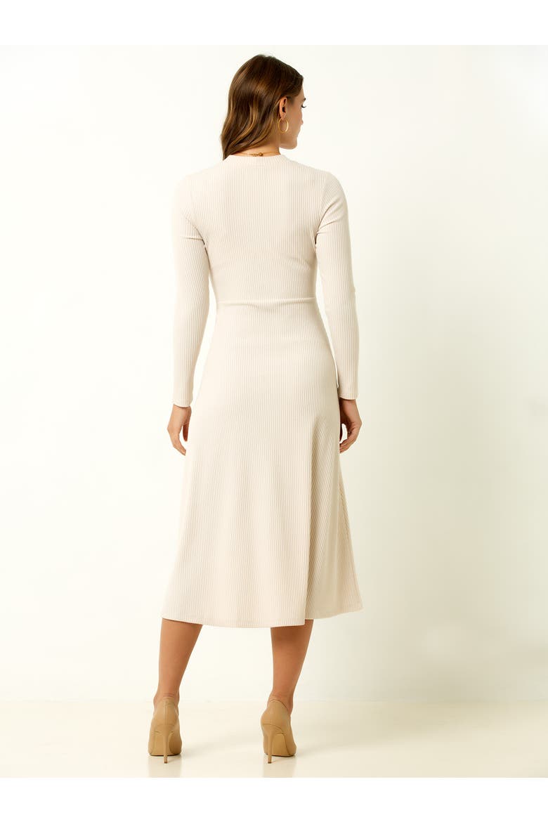 Ribbed Midi Dress
