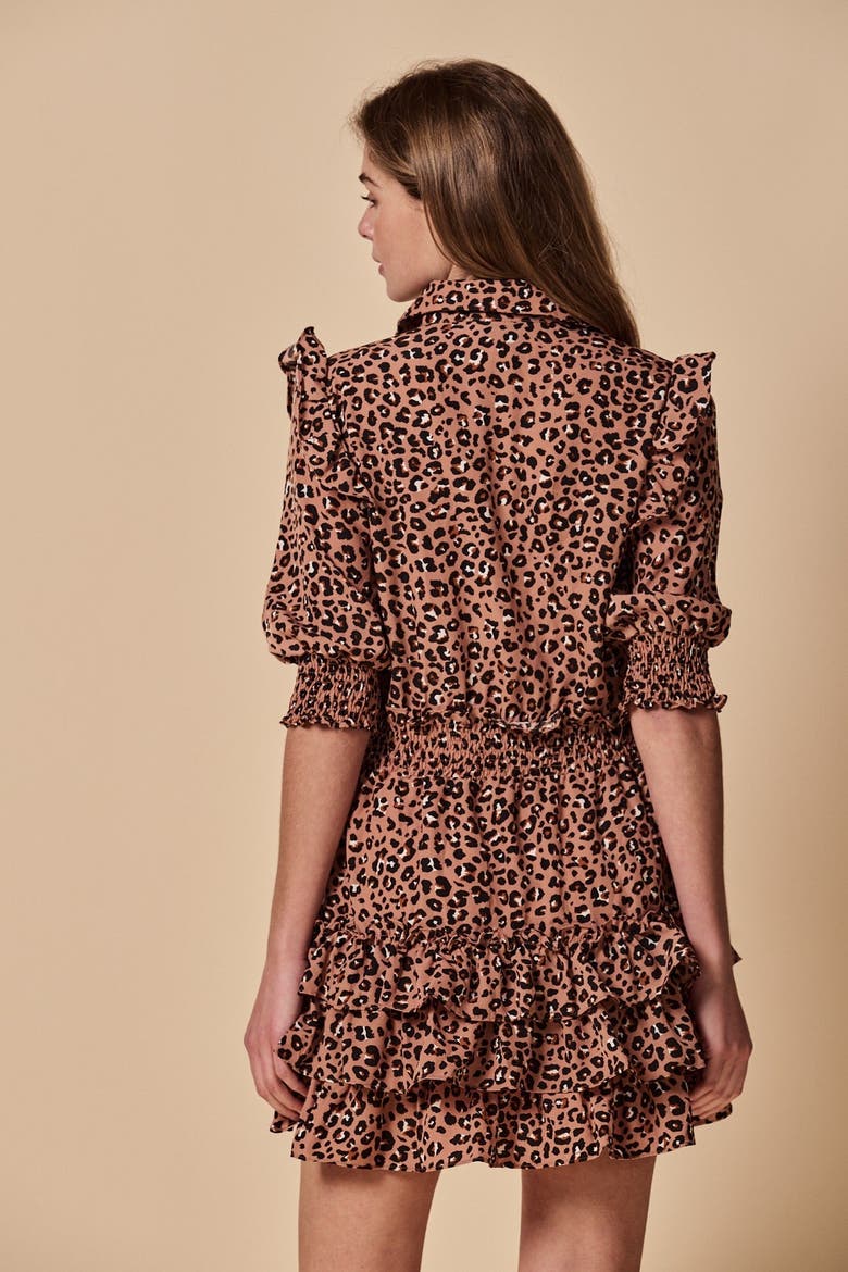 The Ruffled Tiered Minidress
