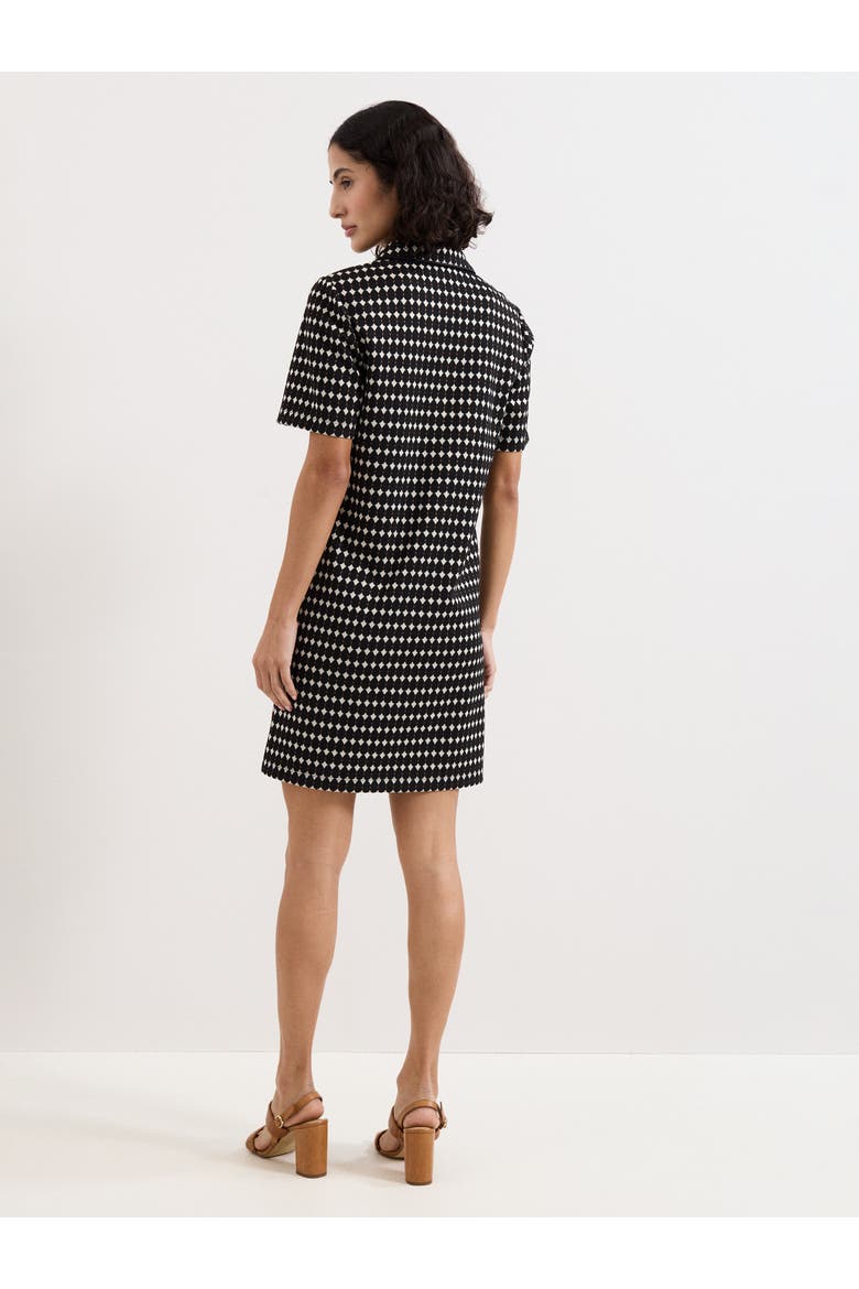 Vivienne Button-Placket Shirt Dress