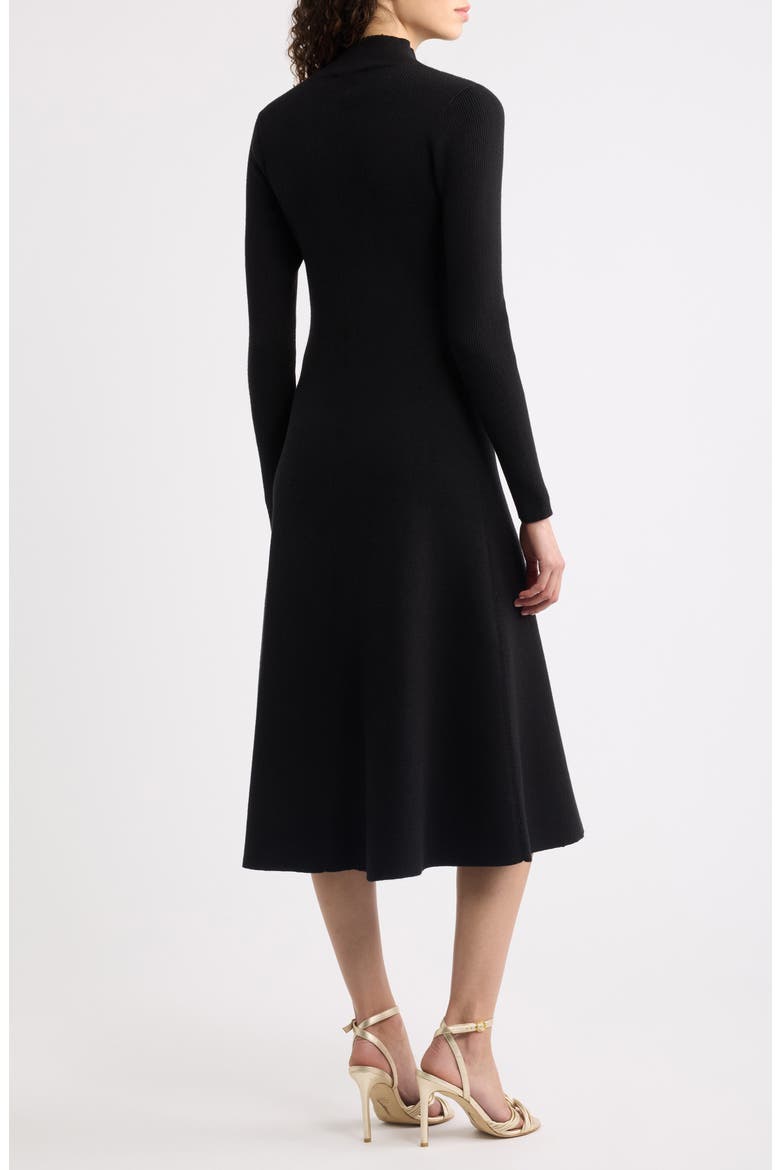 The Adhara Long Sleeve Sweater Dress