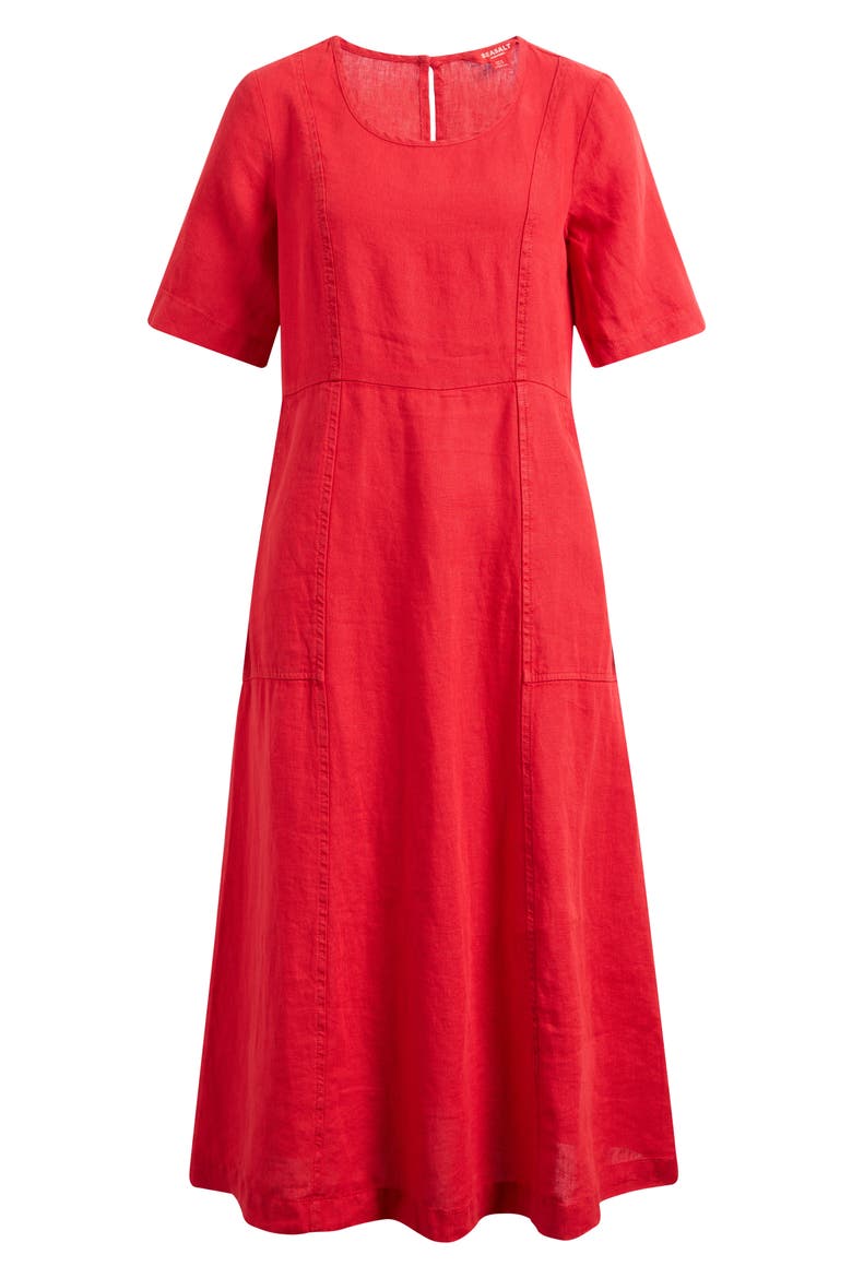 Grass Wave Midi Dress