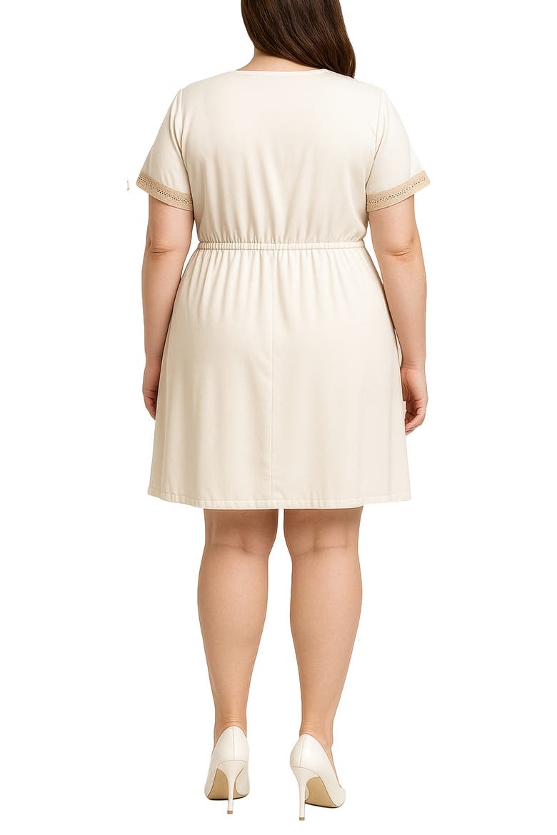 Lace Trim Minidress