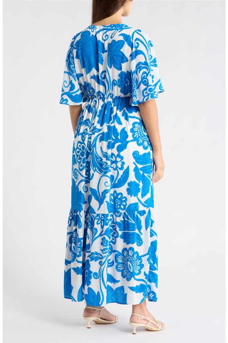 Maci Floral Lody Flare Maxi Dress